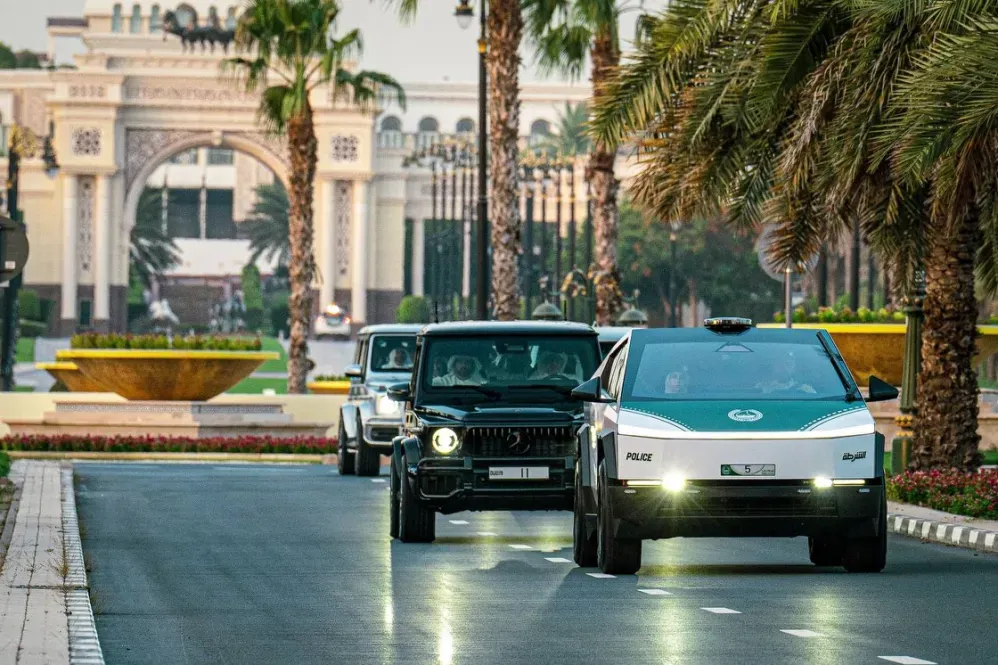 Tesla Cybertruck Added to Dubai Police Fleet