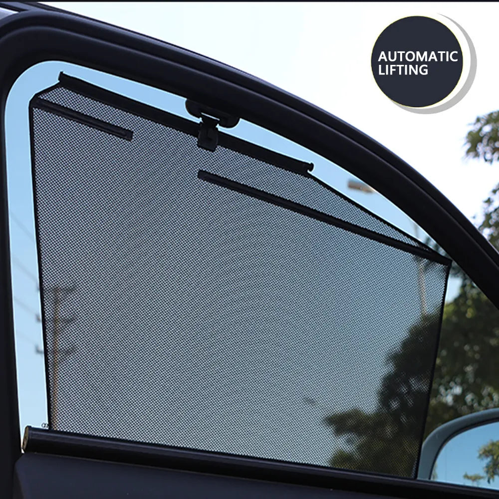 Ventilated Side Window Sunshade Net: Sunscreen Net for Enhanced Sun Protection for Tesla Model X/S/3