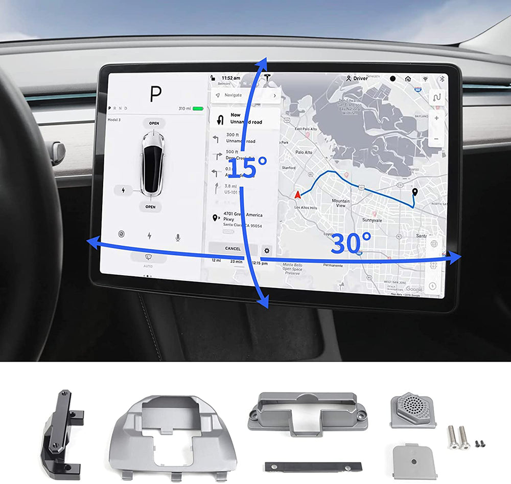 Four-Direction Swivel Screen Holder For Tesla Model 3/Y