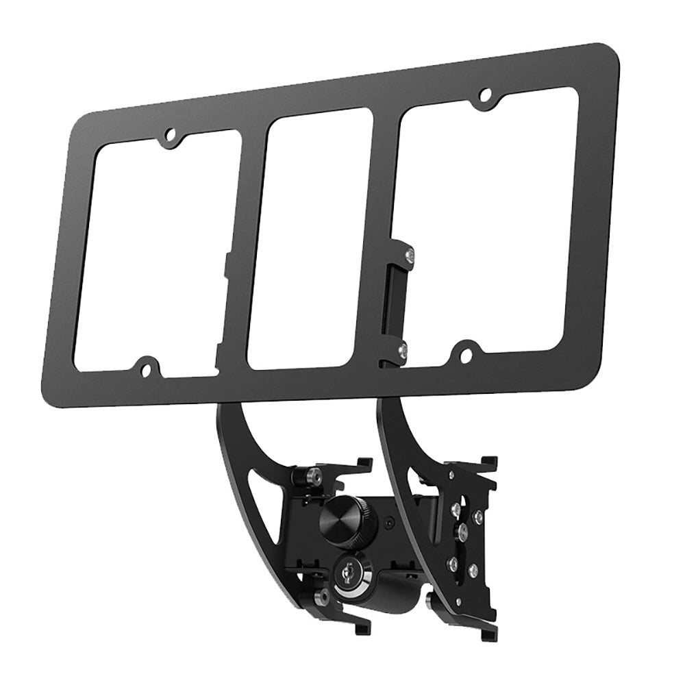 US-standard License Plate Frame Modification License Plate Holder With Lock Anti-theft For Tesla Model3/Y