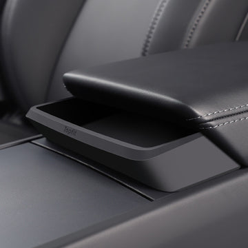 Center Console Armrest Silicone Storage Box for Tesla Model 3 Highland