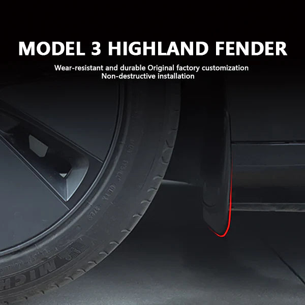 Official Original Fenders For Tesla Model 3 Highland