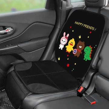 Children's Car Seat Anti-Wear Pad Cartoon Baby Seat Thickened Protective Pad Seat Accessories for Tesla