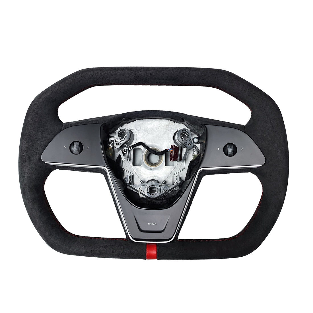 Premium Hexagonal Cybertruck Steering Wheel for Tesla Model 3/Y