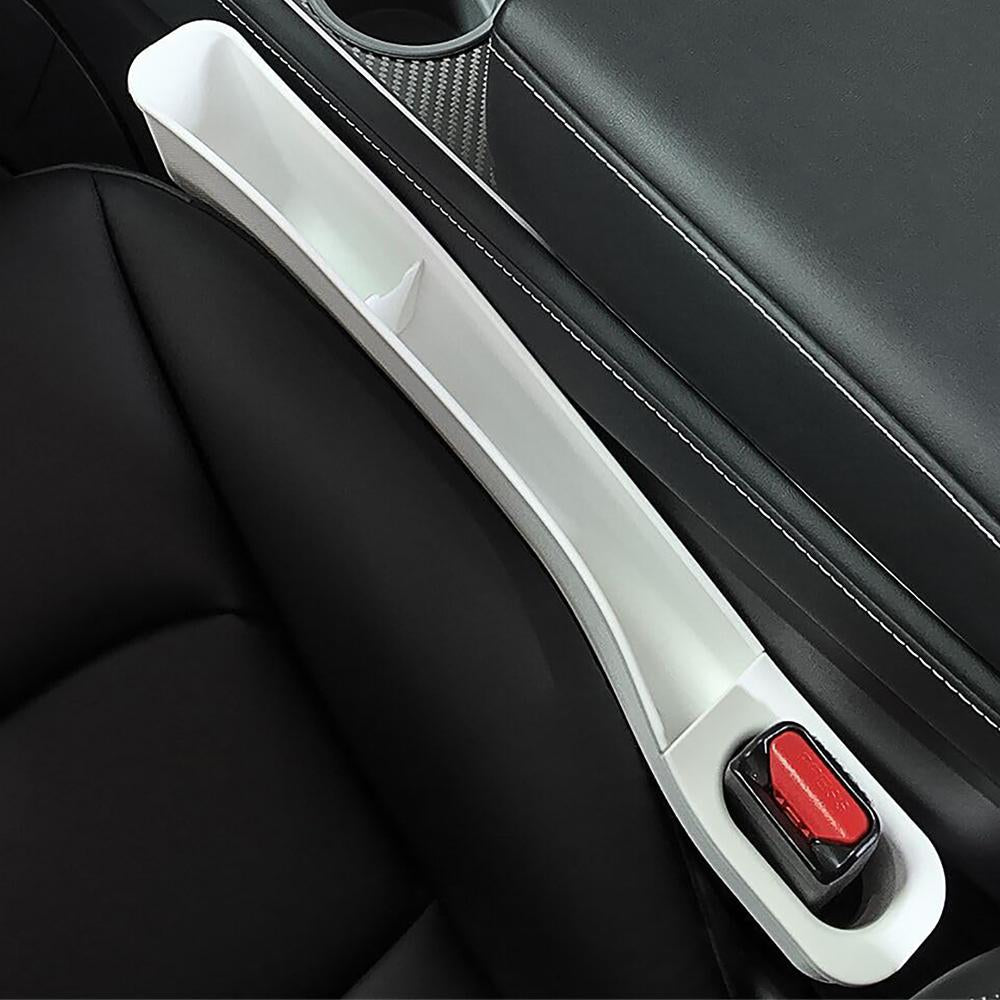 Console Side/Seat Gap Filler Organizer for Tesla Model 3/Y - TPE Material, Enhances Storage Space