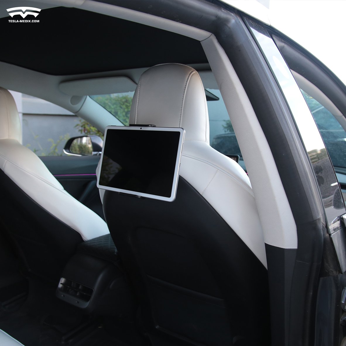 Backseat Headrest Tablet Mount For Tesla 2023-2024 Model 3