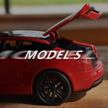 Diecast Model Toy Car with Light and Sound in 1/24 Scale for Model S  - Perfect Gift for Tesla Fans