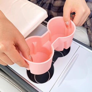 Central control water cup limiter storage tank cover water cup holder pad for Tesla Model 3/Y