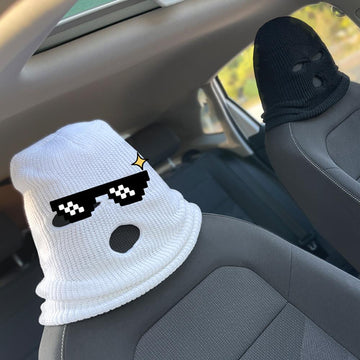 Funky head rest cover suitable for Tesla all Models