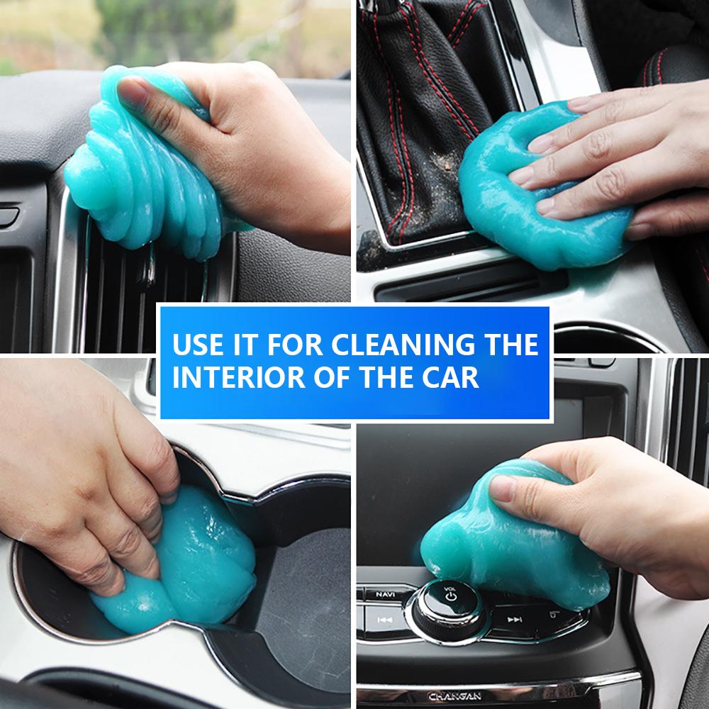 Reusable, Soft, Stretchable,  Multi-Functional Cleaning Gel, Suitable For Dust Removal From Crevices And Air Vents In The Car for Tesla Model 3/Y/S/X