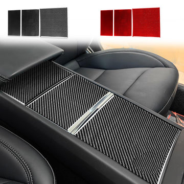 Epoxy  Carbon fiber storage panel cover kit for Tesla model 3