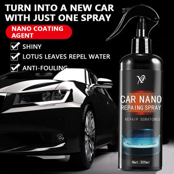 Car Scratch Repair Nano Spray - Fast Polishing, dirt resistant and Scratch Removal for All Car Bodies