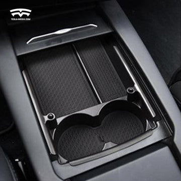 Center Console Organizer Storage Box Tray Cup Holder for Tesla Model S/X