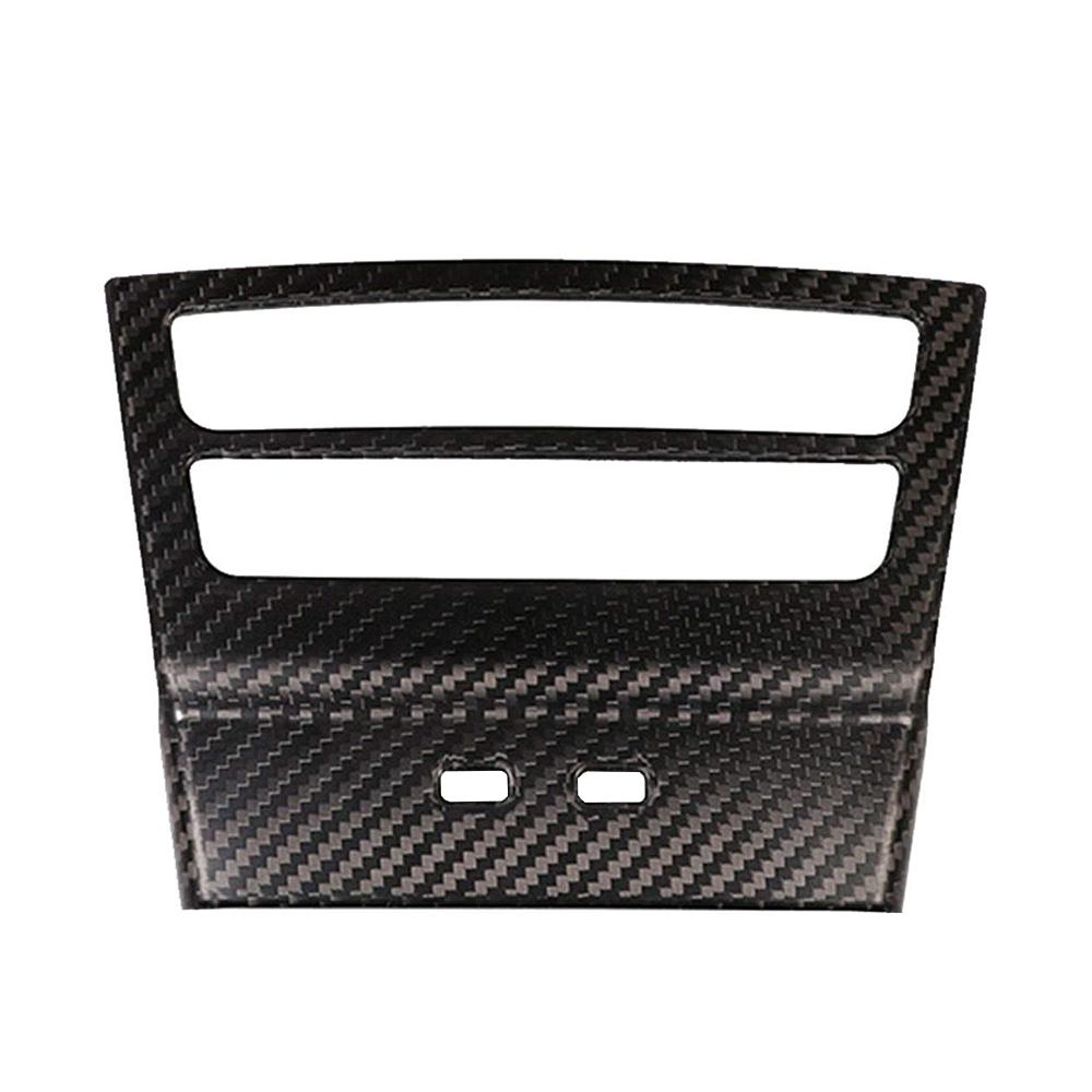 Marble rear air conditioning vents Forged carbon fiber interior for Tesla Model X (2016-2021) S (2014-2020)