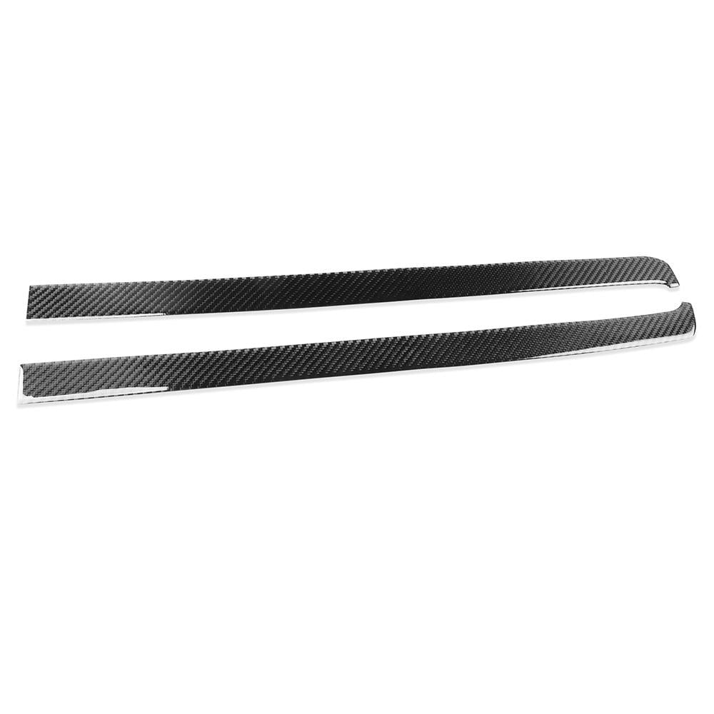 Dashboard air outlet epoxy carbon fiber Decoration strips (set of 2 Pcs) for Tesla 2024 model 3 highland