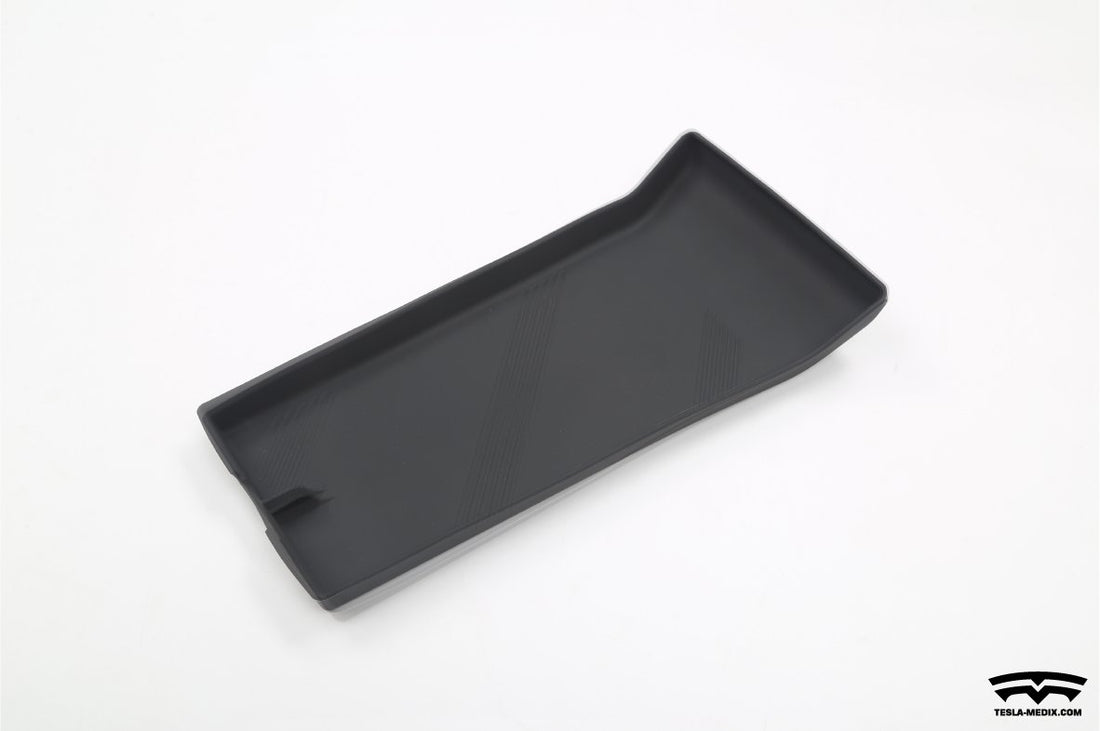 Removable Center Console Forward Lower Storage Mat (Silicone) for Tesla Model S/X