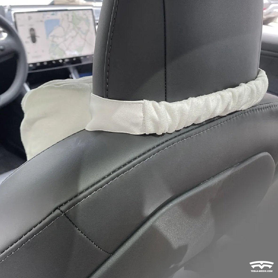 Headrest Pillow（Made with Dupont ™ Sorona® sustainable fabric）for Tesla Model 3/Y/S/X