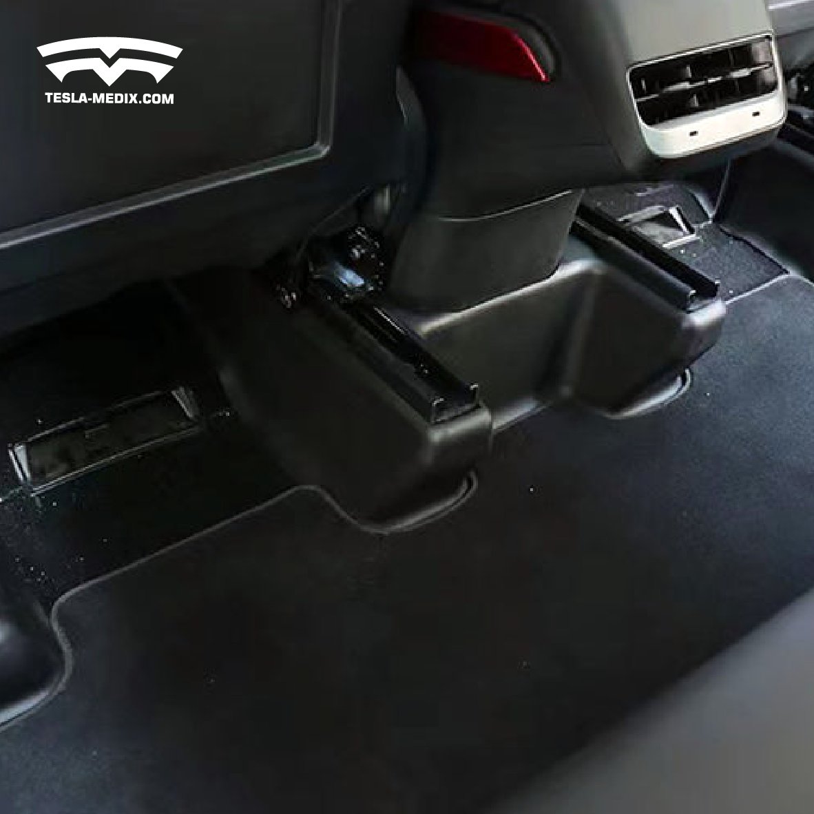 Upgraded Seat Slide Rail Covers for Tesla Model Y