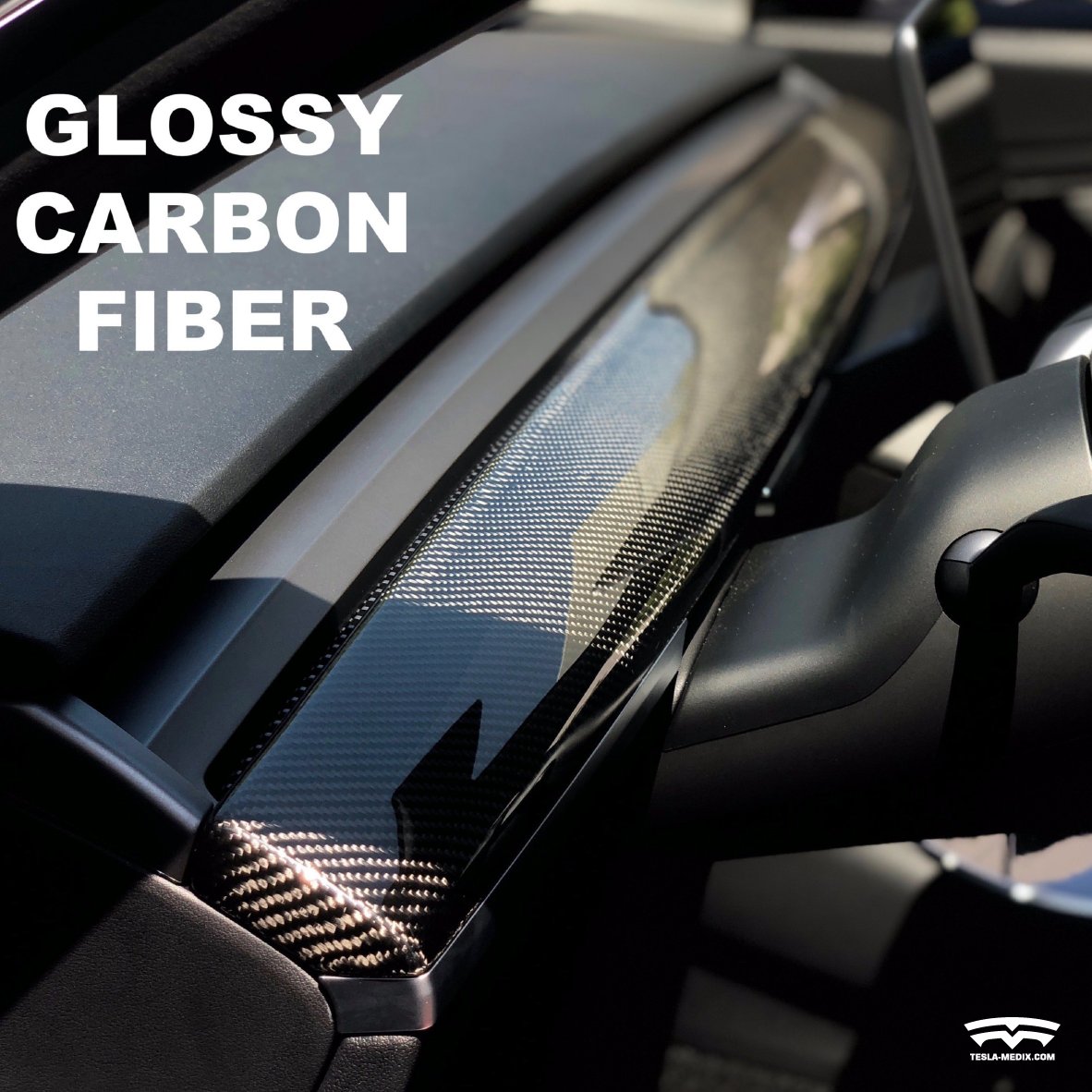 Dashboard Cover-Real Carbon Fiber For Tesla Model 3/Y