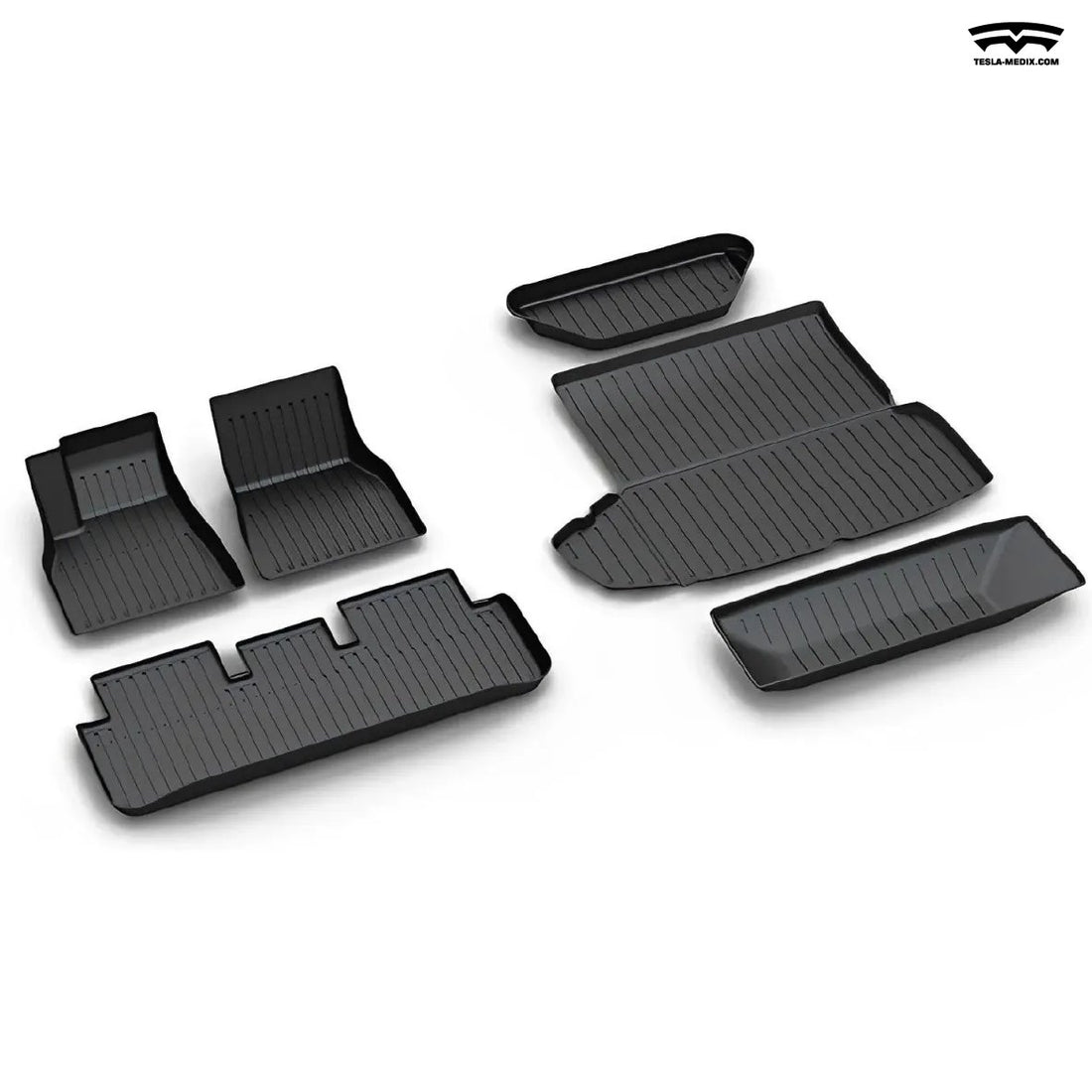 Floor Mats Full Set (Plaid and Long Range) for Tesla Model S