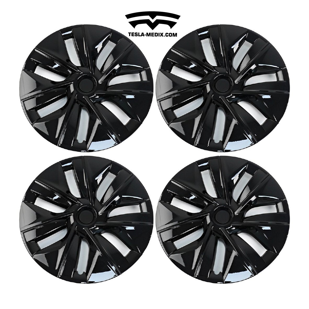 19" OEM Upgrade Style Wheel Hubcaps (4 Pcs) for Tesla Model Y